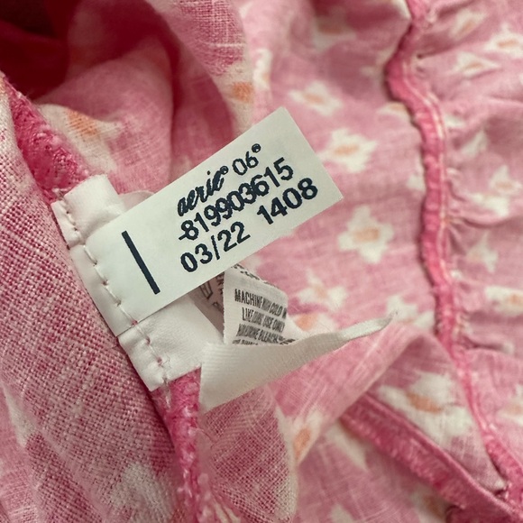 Aerie Wrap Mini Skirt in Lip Gloss Pink Size XS - Picture 15 of 17